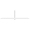 Ekena Millwork Eugene Architectural Grade PVC Gable Bracket, 108"W x 31 1/2"H x 4"D x 4"F, 7/12 Pitch GBP108X32X0404EUG00 - alternate 5